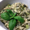 bean and spinach risotto